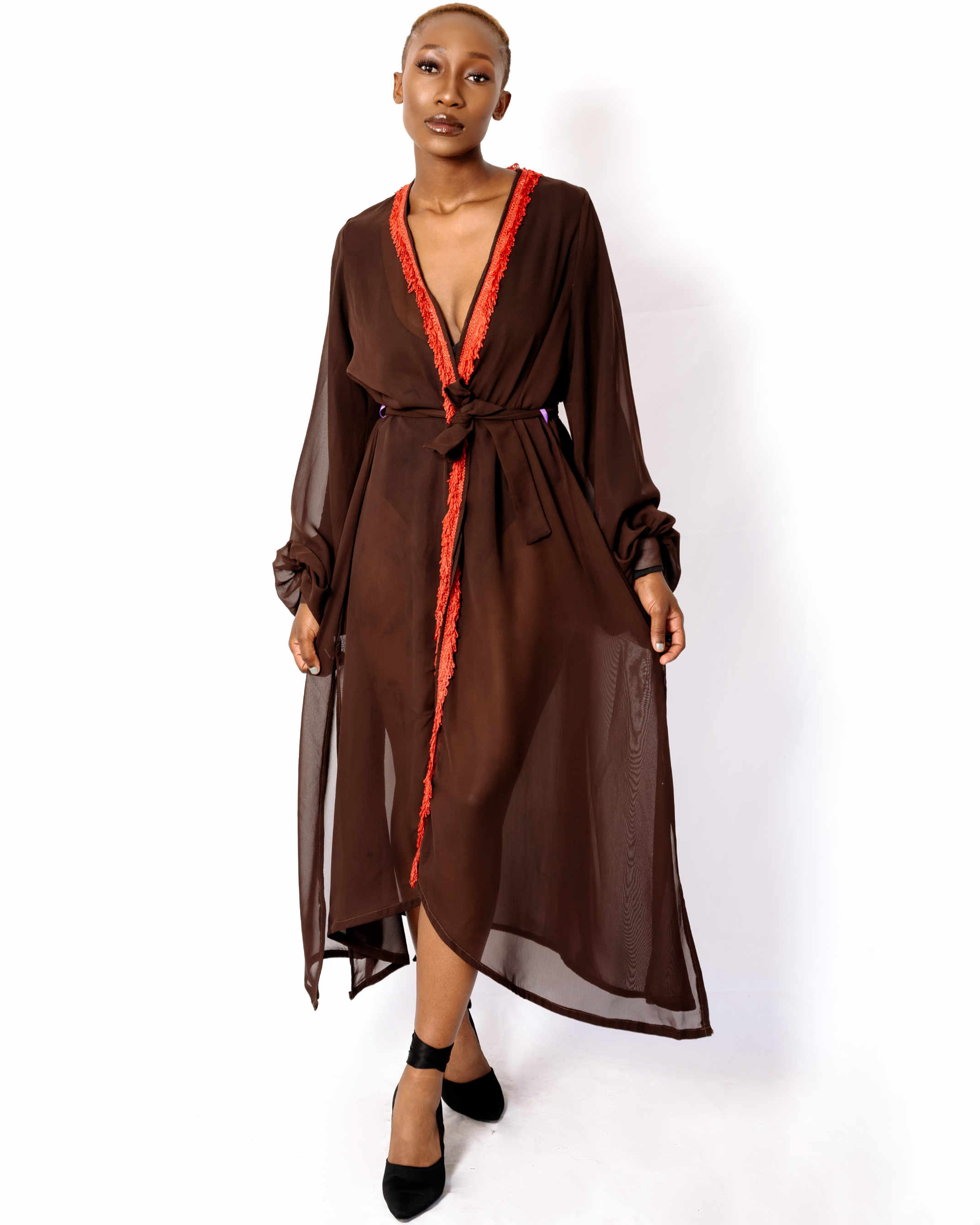 Image of Product Sheer Maxi Gown